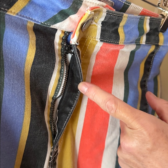 Free People Multicolor Vertical Stripe Pants - Picture 4 of 5